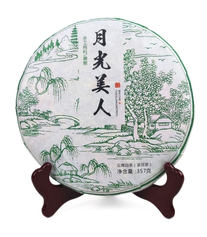 Белый Пуэр "Лунная красавица"