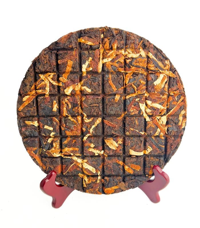 Чай Пуэр с цедрой мандарина