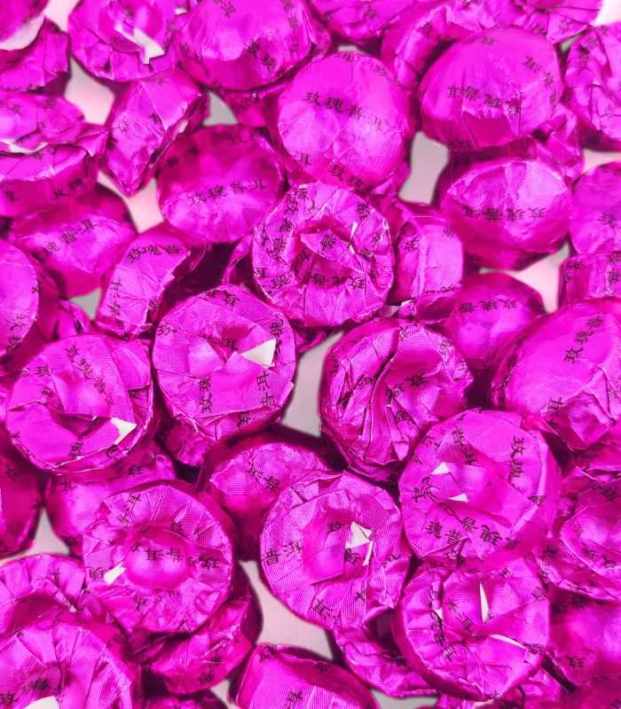 Пуер з трояндою