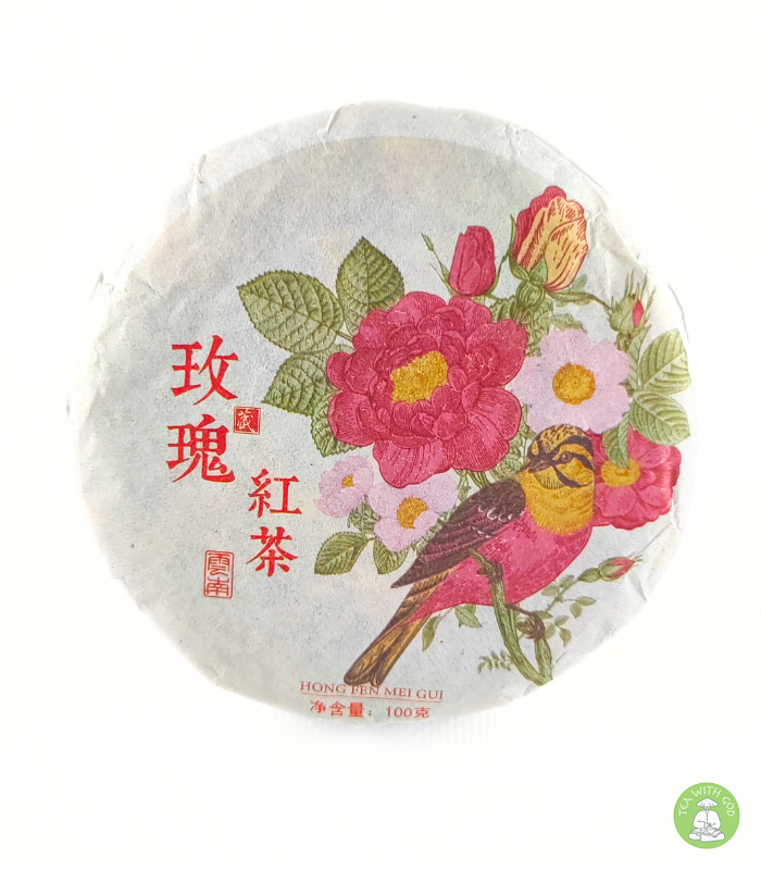 Червоний чай Hong Fen Mei Gui з трояндою Червоний чай Hong Fen Mei Gui з трояндою