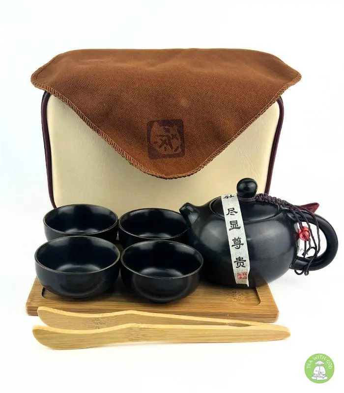Фаянсовый чайный набор Gongfu