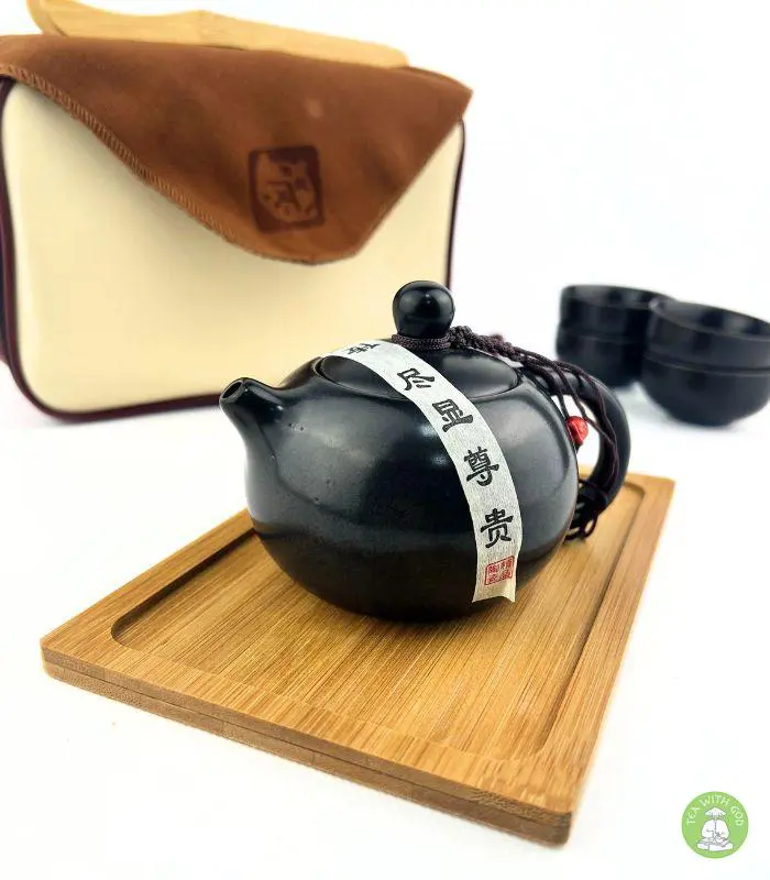 Фаянсовый чайный набор Gongfu