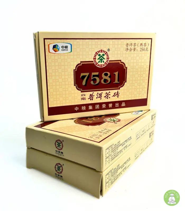 Чай Пуэр "7581" Бренд Zhongcha — изображение 4