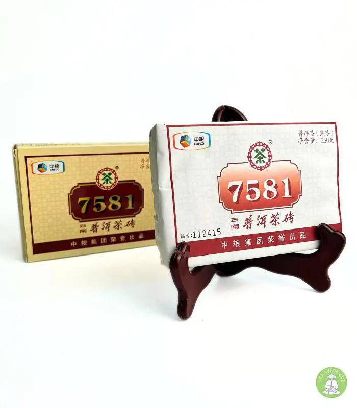 Чай Пуэр "7581" Бренд Zhongcha — изображение 2