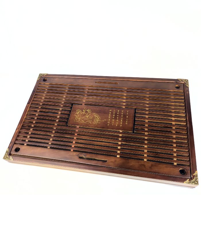 Чабань бамбукова з пластиковим піддоном