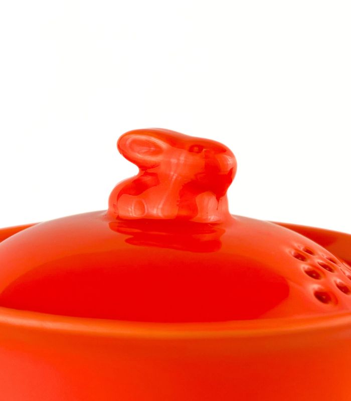 Помаранчевий Чайний Набір в футлярі "Кролик"