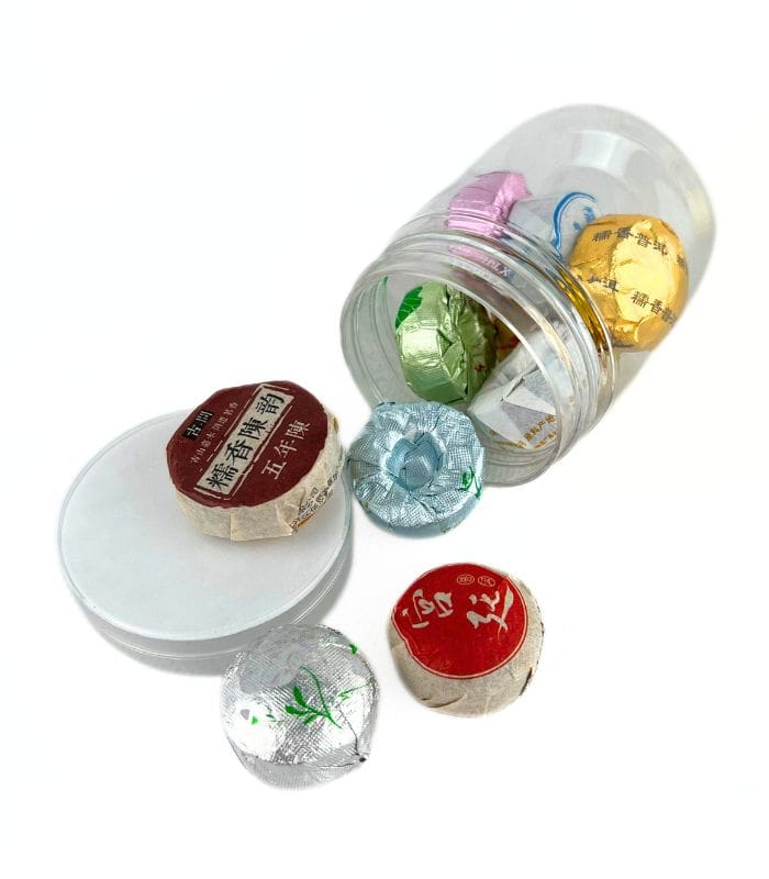 Дегустаційний набір Пуерів у банці (міні-точа)