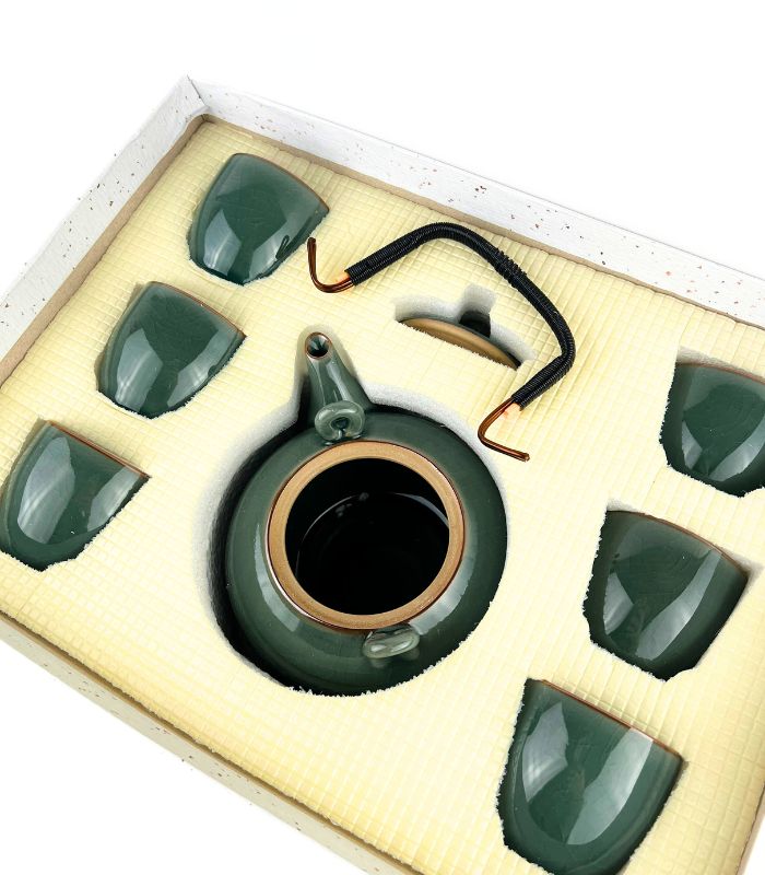 Набір для чайної церемонії, комплект чайник та піали