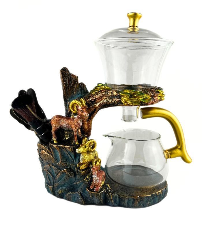 Заварник скляний з магнітом (Гірські барани)